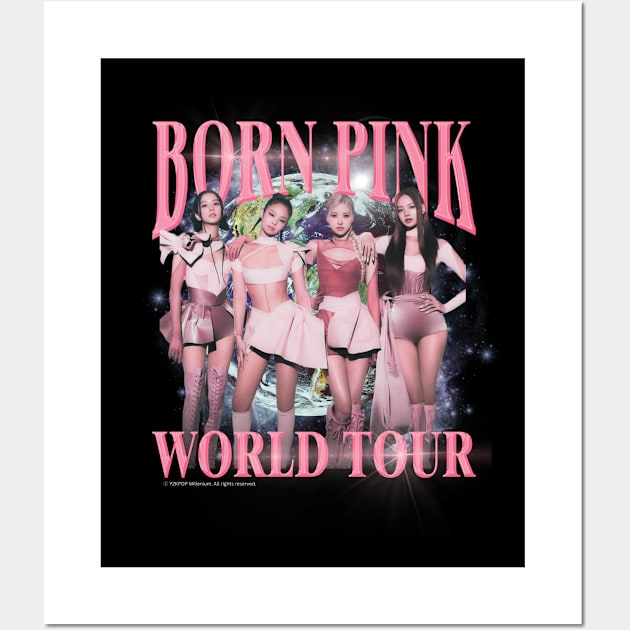 BORN PINK WORLD TOUR Wall Art by Y2KPOP